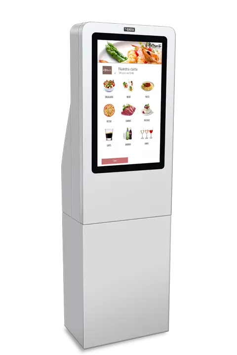 Quiosco T-Quiosk modelo TQ-100 en columna